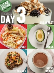DEN 3 - přijměte výzvu a zkuste 14 denní čistou stravu