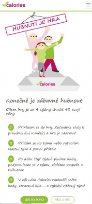 Calories - Hubnutí je hra