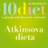 === Atkinsova dieta ===
Atkinsova dieta je založena na nízkém příjmu  karbohydrátů a vysokém příjmu proteinů.

Začíná se příjmem nízko-karbohydrátové stravy sestavené pro rychlý úbytek váhy. V této fázi je třeba setrvat alespoň 14 dní, záleží na určeném cíli úbytku váhy.

Strava se skládá z bílkovin, tuků a z malého množství karbohydrátů jako je maso, mořské plody, vajíčka, sýr, vybrané druhy zeleniny, máslo a oleje.

V kontrastu s Dukanovou dietou Atkinsova dieta povoluje ve fázi 1 neomezené množství tuků a vybranou zeleninu jako jsou papriky, okurky a ledový salát. Během následujících 3 fází by měl mít úbytek váhy vzestupnou tendenci, doporučuje se pravidelné cvičení.

Po dosažení cílové váhy je možné do diety doplnit více vybraných karbohydrátů, ovoce a zeleniny. Fáze 1 je sestavena s cílem úbytku váhy cca 7 kg během 14 dní, v dalších fázích potom 1 až 1.5 kg týdně.

=== Pro ===
Můžete velmi rychle zhubnout, což je motivující. Dieta také povzbuzuje k omezení karbohydrátů pocházejících z potravinářského průmyslu, a k omezení alkoholu. Konzumace červeného masa, másla, smetany, sýrů a majonézy je povolena. Atkinsova dieta je jedna z mála diet, která může vyhovovat také mužům, kteří se bez červeného masa neobejdou.

=== Proti ===
Na začátku diety můžete pociťovat nežádoucí efekt diety jako je zápach z úst, sucho v ústech, únava, závrať, nespavost, žaludeční nevolnost a zácpa způsobená nedostatkem karbohydrátů a vlákniny. Vysoký příjem tuků znamená riziko srdečních chorob. Omezení ovoce a zeleniny, některých mléčných výrobků a oproti tomu vysoký příjem proteinů může při dlouhodobém držení diety ohrozit správnou funkci jater a kvalitu kostí.

=== Hodnocení dietologů ===
Rychlá ztráta hmotnosti může být motivující, ale je dlouhodobě neudržitelná. Atkinsova dieta je nutričně nevyvážená. Omezení ovoce a zeleniny jde proti všem lékařským doporučením ohledně zdravého stravování. Jídelníček je omezený, málo pestrý, což je rizikem pro dlouhodobější držení diety, nebo způsobí, že budete používat jen některé rady a recepty.

Více o dietě:
[http://www.atkins.com www.atkins.com]