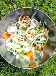 Fenyklový salát s řapíkatým celerem