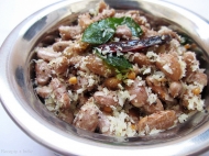 Rajma Sundal (fazula rajma s kokosom)