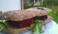 Beet burger 