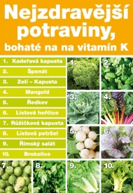 V jakých potravinách najdeme tolik potřebný vitamín K?